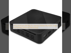 IPTV Multicast UDP Box برای بازار آلمان فرمت ویدیویی PAL/NTSC و تکنولوژی پیشرفته